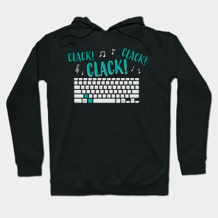 Clacking Noisy Keyboard Hoodie